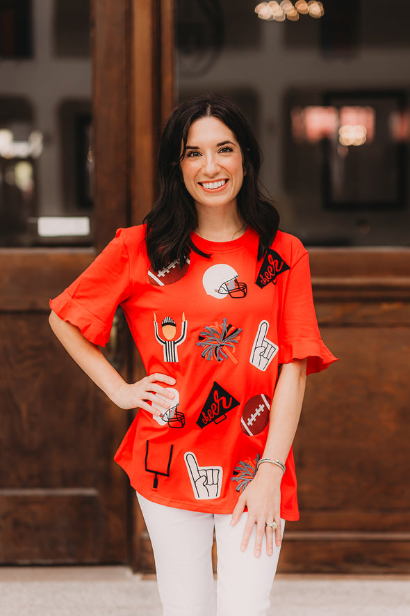 Red Friday Night Lights Tee
