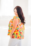 Emily Wonder Floral Tiered Top