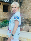 Queen Of Sparkles Sunglass Tee