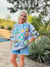 Queen of Sparkles Italian Tile Sweatshirt