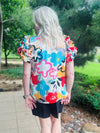 Strolling Around Floral Blouse