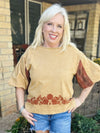 Ivy Jane Saddle Embroidered Popover Top