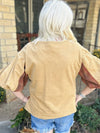 Ivy Jane Saddle Embroidered Popover Top