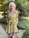 Sister Mary Camilla Dress Citron Floral