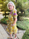Sister Mary Camilla Dress Citron Floral