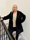 Ivy Jane Black Soft Fur Jacket