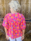 Penny Raspberry Top
