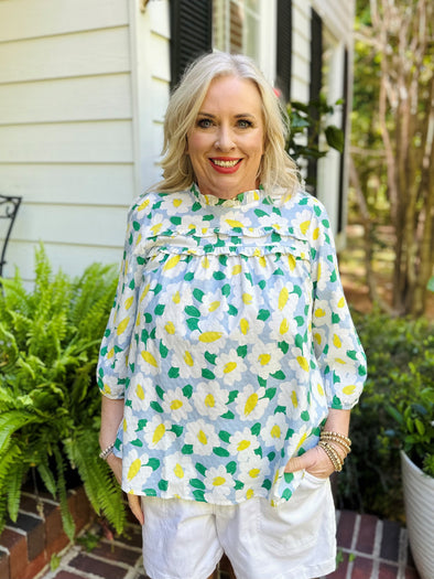 Celeste Full Bloom Top