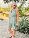 Dear John Helena Sweet Olive Dress