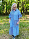 Keep the Class Striped Dress