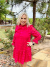 The Avery Eyelet Dress