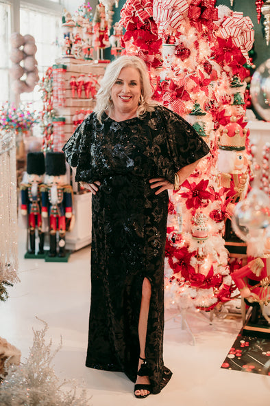 Elegant Sequin Maxi