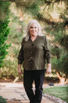 Haven Button Top