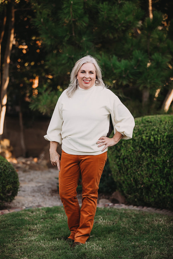 Charlotte Textured Top
