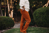 Vincent Corduroy Jeans in Rust