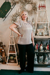 The Peyton Pleated Top