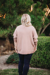 Astrid Ribbed Sweater in Mauve