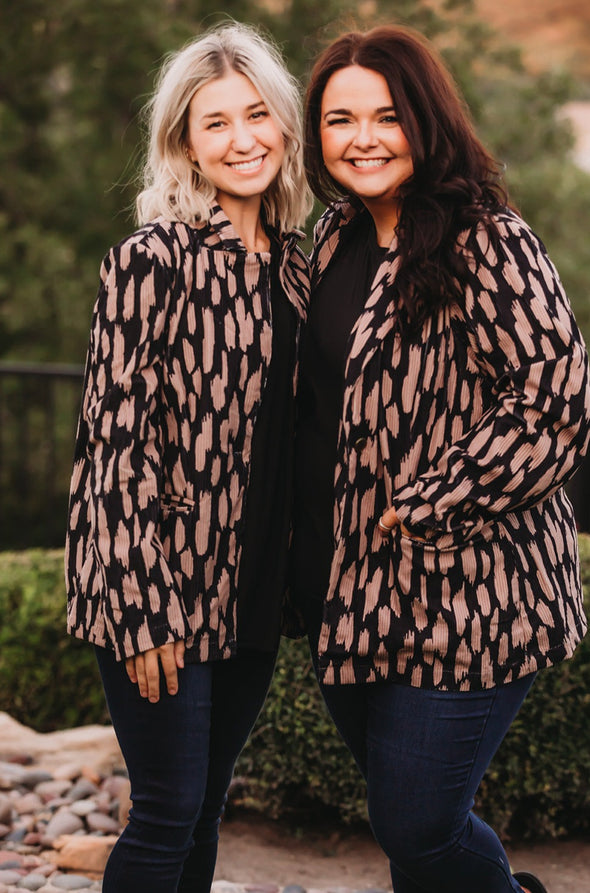Count Me In Printed Blazer
