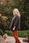 Cable Knit Dolman Sleeve Top
