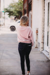 Button Up Plush Cardigan Sweater