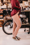 Vincent Corduroy Jeans in Blush