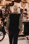 Tayler Leopard Top