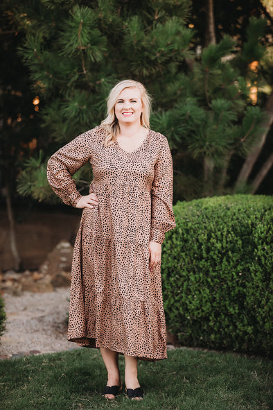 Petal Tiered Maxi Dress
