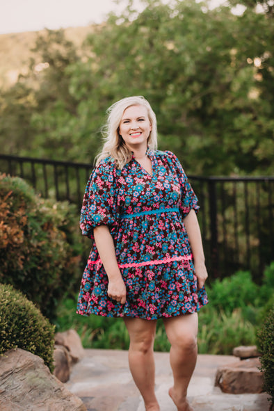Upbeat Floral Dress