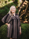 Uncle Frank Zig Zag Dress