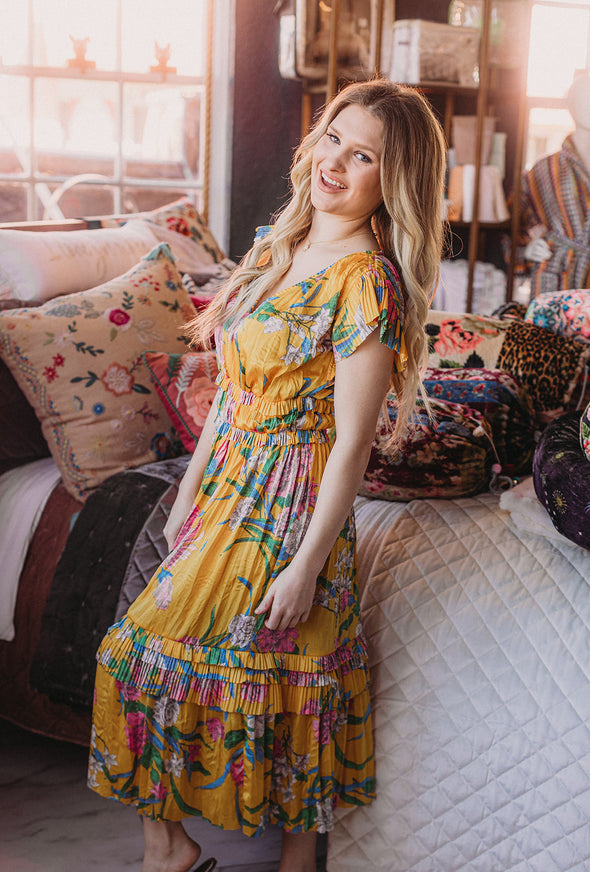 Marigold Midi Dress