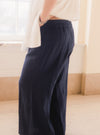 Ivy Jane Navy Slouch Pocket Pant