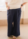 Ivy Jane Navy Slouch Pocket Pant