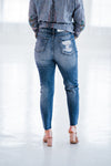 Judy Blue Raw Hem Relaxed Jean