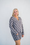 Polka Dot Lounge Top