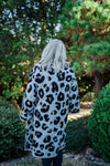 Gwyneth Leopard Cardigan in Cream