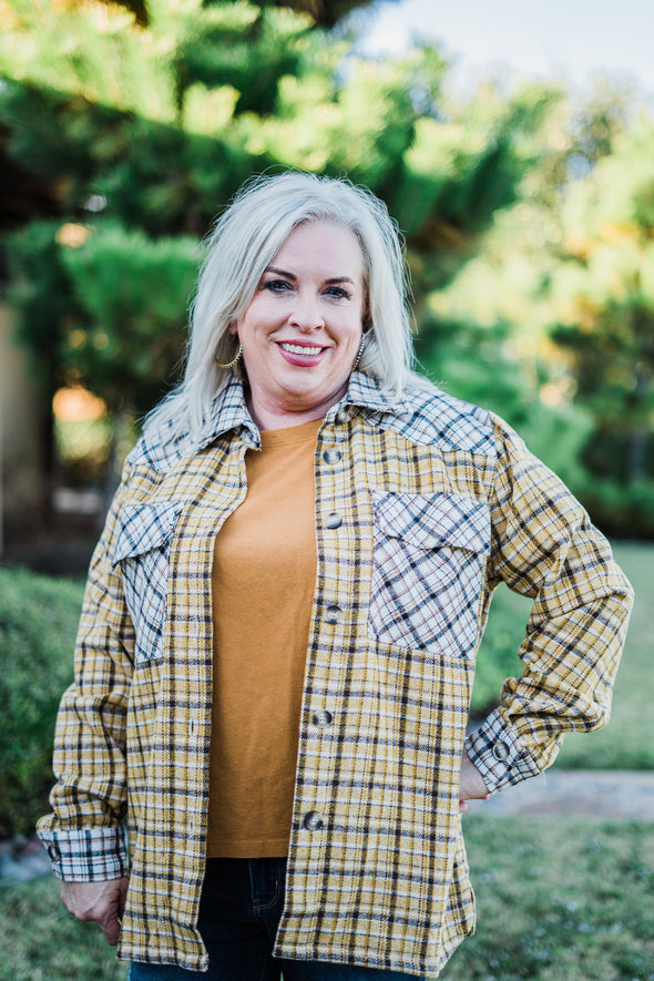 Love For Plaid Jacket