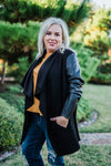 Ash Draped Jacket
