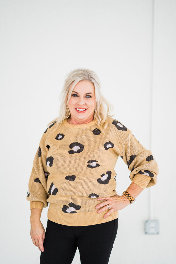 Leopard Perfect Sweater