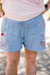 Johnny Was Odine Paperbag Short