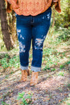 Judy Blue Boyfriend Bleach Splash Jeans