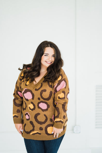 Cozy By The Fire Sweater-Plus