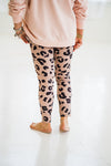Tan Leopard Print Ziggy Leggings
