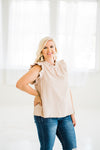 Ava Top In Beige
