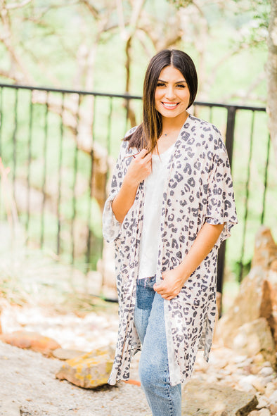 Mona Oversized Cardigan in Blush