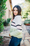 Deeply Loved Color block Sweater