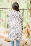 Mona Oversized Cardigan in Blush