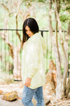 Stiles Cocoon Hoodie in Lime