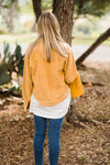 Mustard Corded Jacket