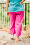 Audrey Cropped Wide Leg Pant