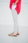 Rory White Leopard Jeans